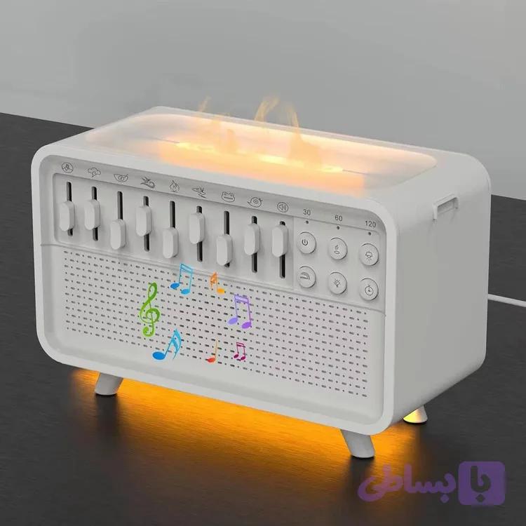 بخور طبیعت | دستگاه بخور LED با اسپیکر داخلی