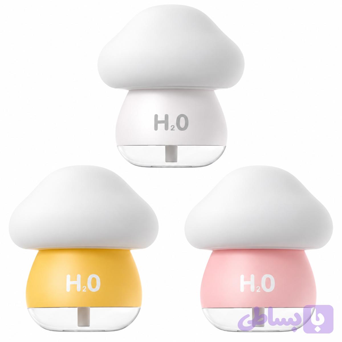 چراغ خواب و بخور قارچی ضربه‌ای با نور RGB و سنسور لمسی