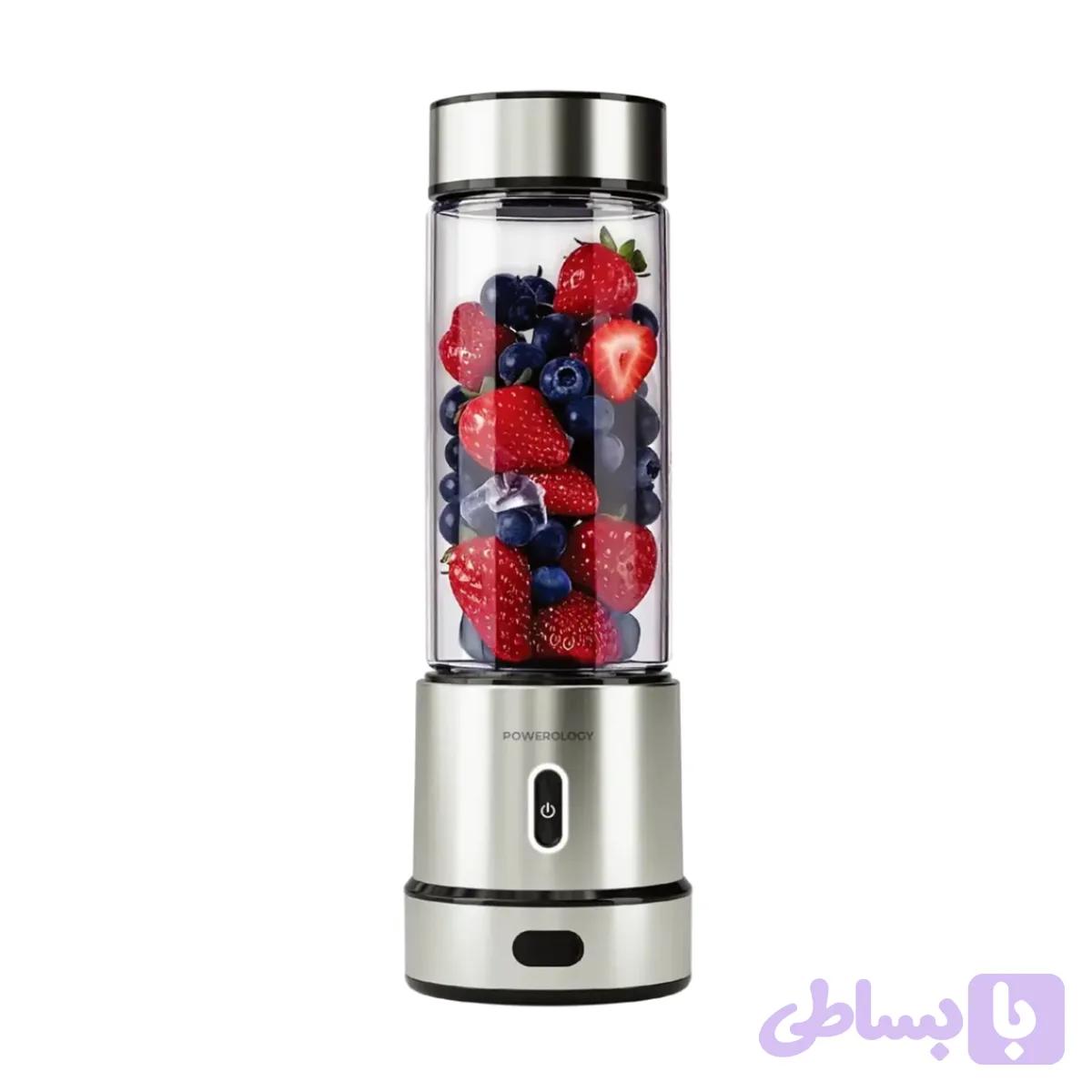 میکسر شارژی پاورولوژی مدل PWPBGNA16 (Vitromix) | مخلوط‌کن قابل حمل 450 میلی‌لیتری