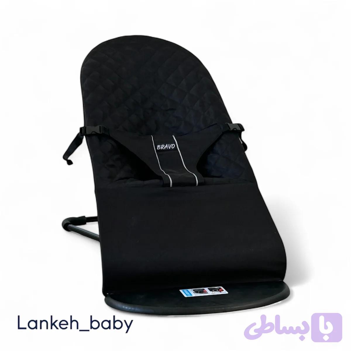 نی نی لای لای (گهواره نوزادی ) باکیفیت و قابل حمل رنگ مشکی