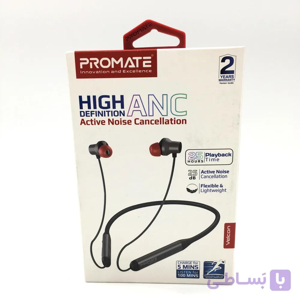 هندزفری گردنی بی سیم پرومیت مدل Promate Velcon — تصویر 1