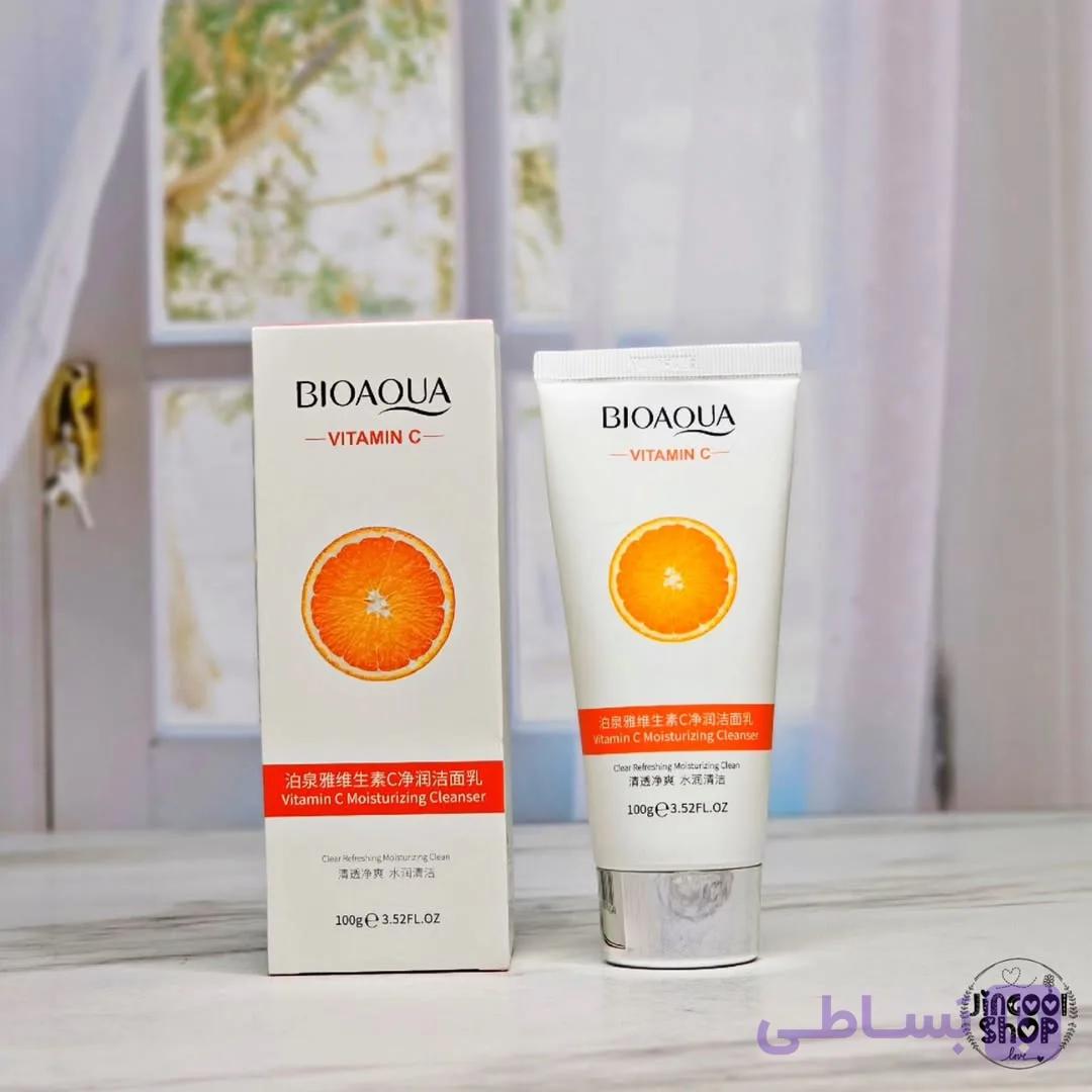 فوم شستشو ویتامین سی بیواکوا BIOAQUA