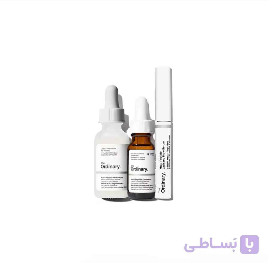 ست سه عددی سرم تقویت مژه، ابرو و صورت — تصویر 1