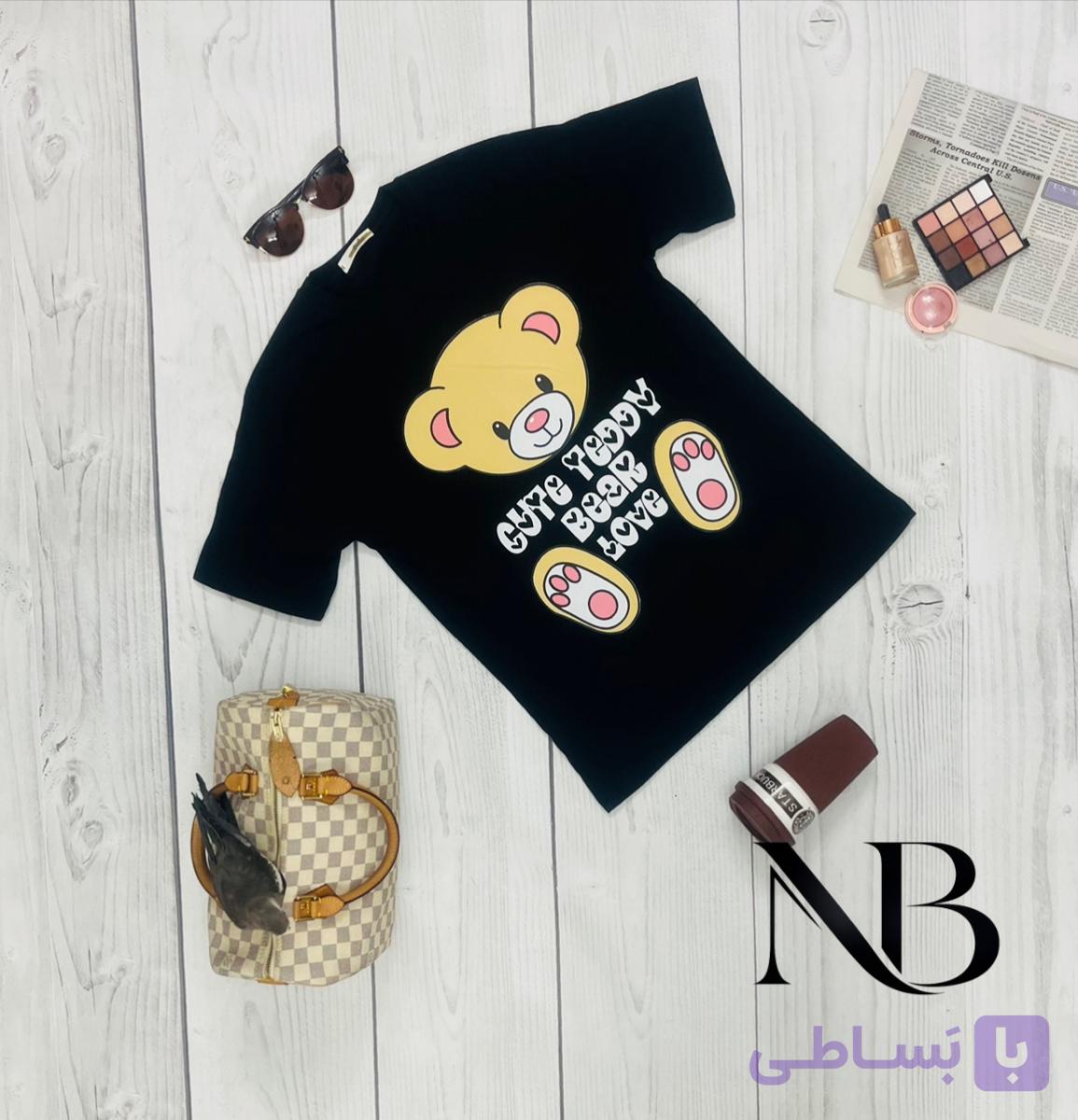 تیشرت چاپی دخترونه