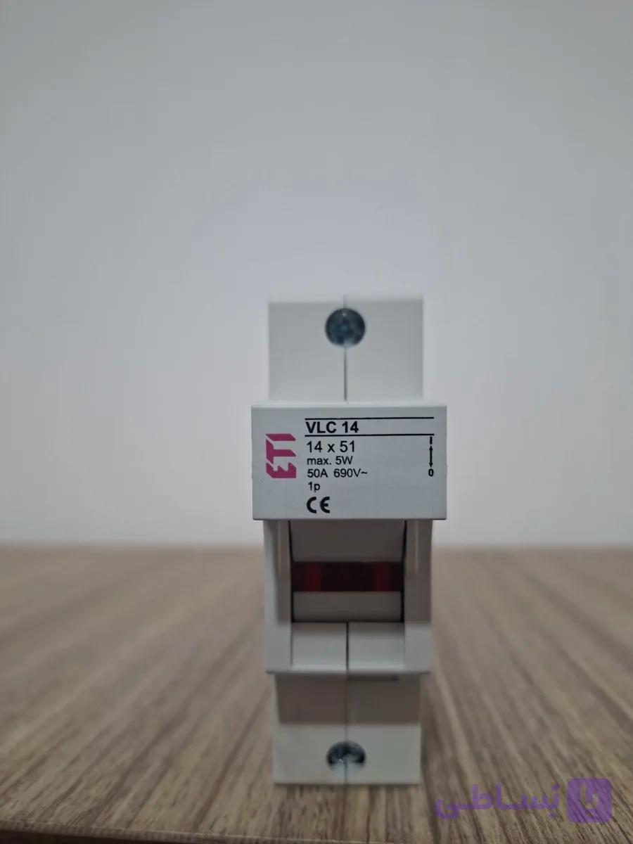 پایه فیوز سیلندری VLC14 1P