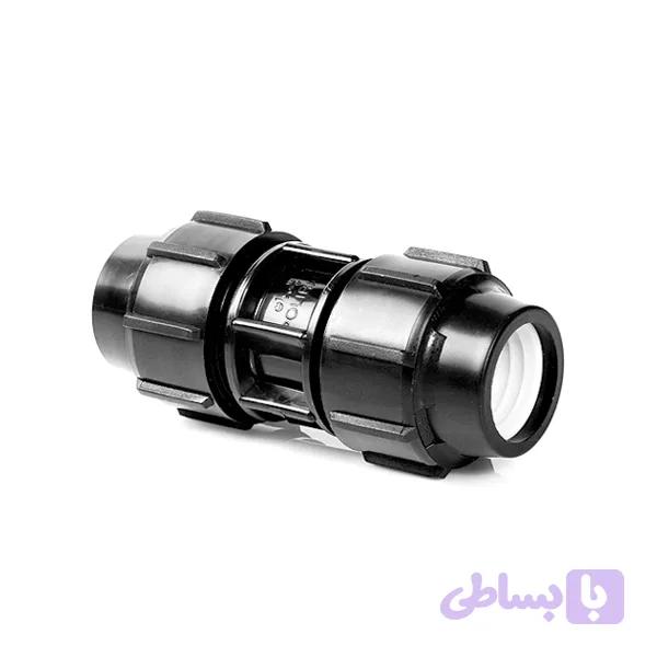 رابط پیچی پلی اتیلن فشار قوی پلی ران سایز 63*63 (mm*mm)