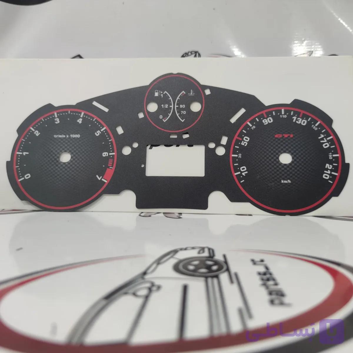 صفحه کیلومتر 207 GTI — تصویر 1
