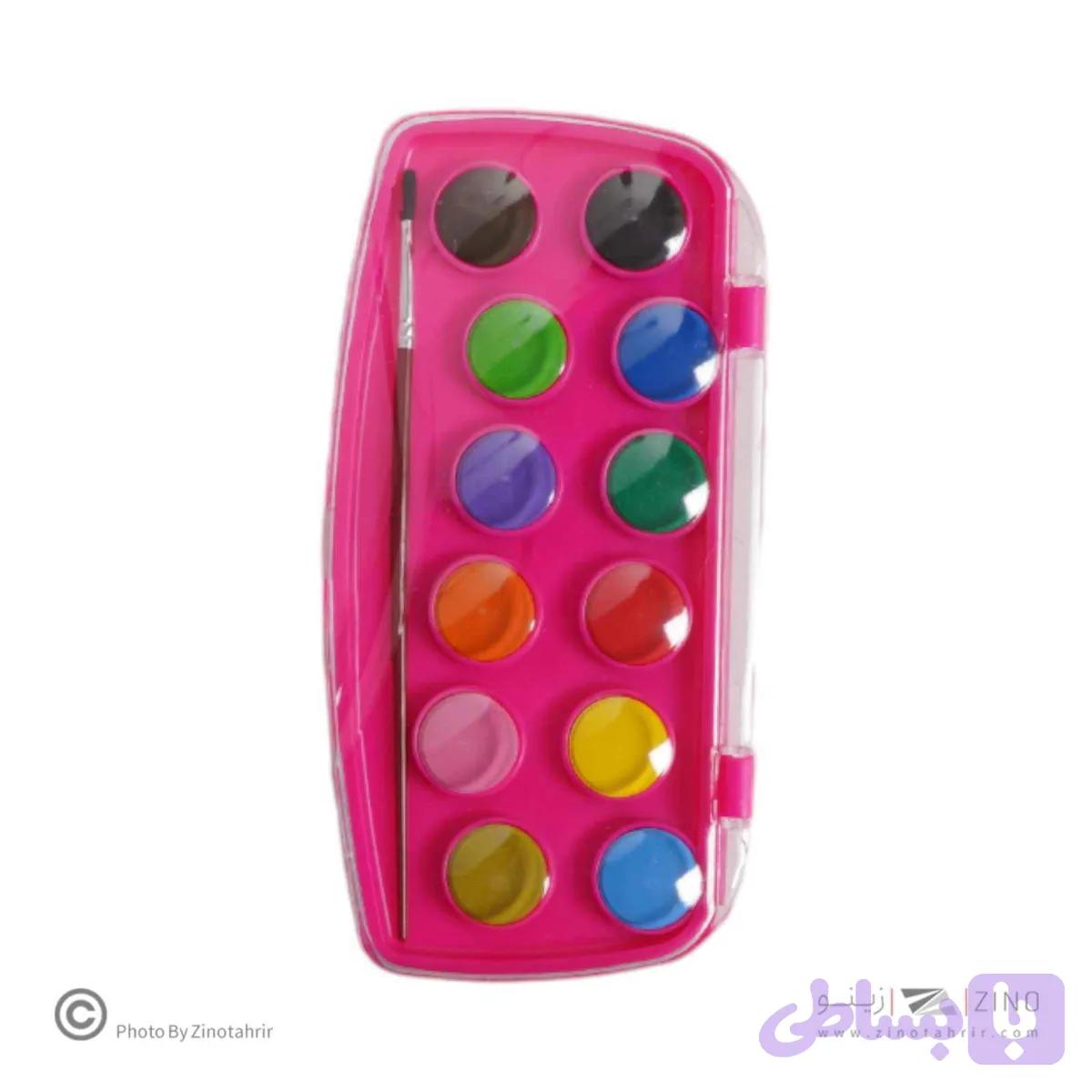 آبرنگ 12رنگ پالموکد5204/5202