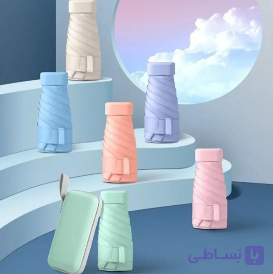 مینی چتر جیبی کیس دار upf 50 — تصویر 1