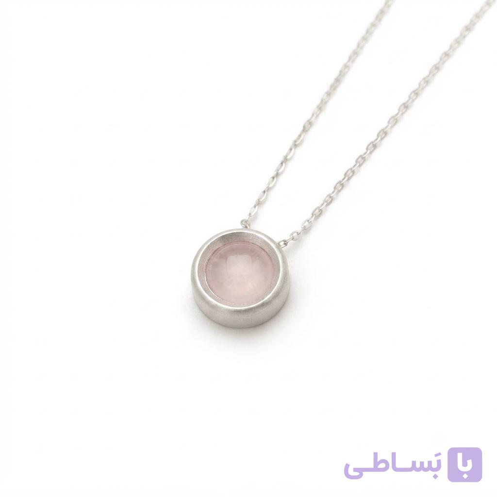 گردنبند آگاپه نقره — تصویر 1