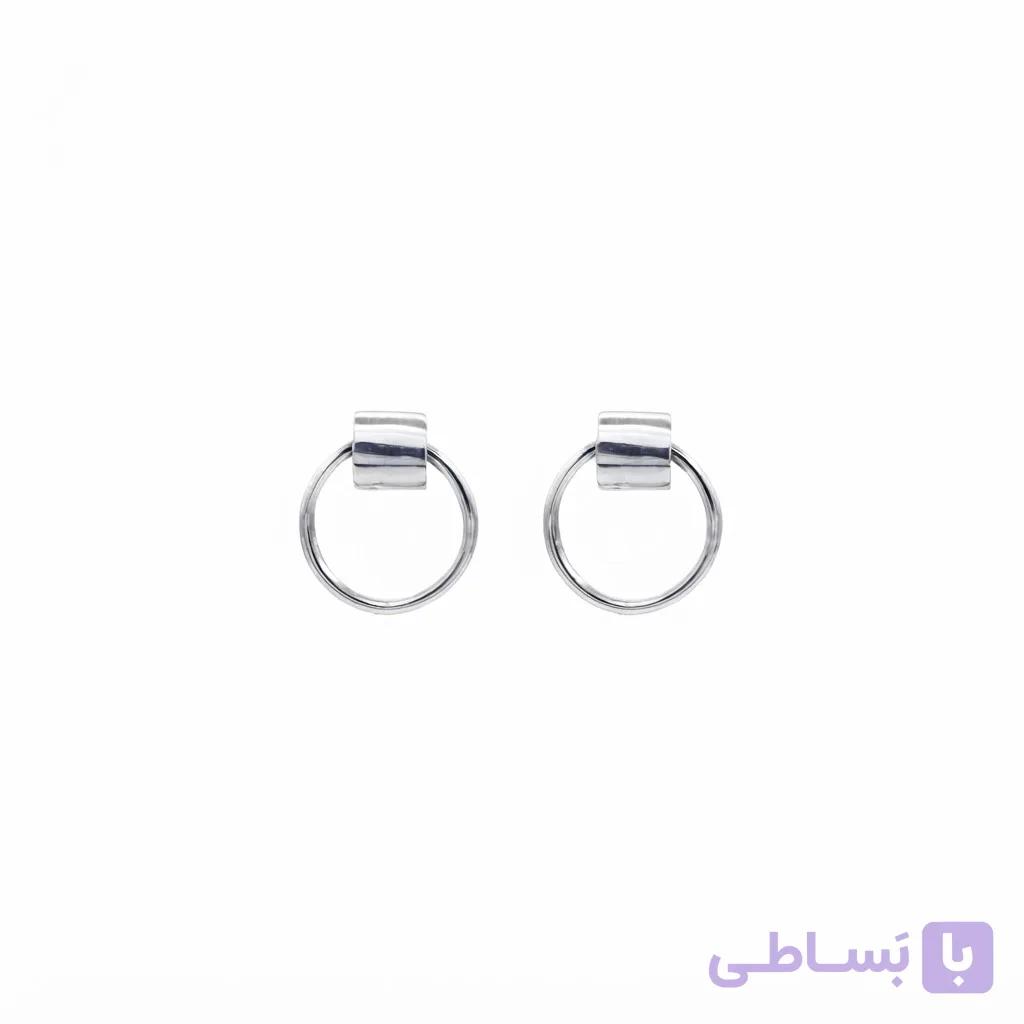 گوشواره نقره کوبه