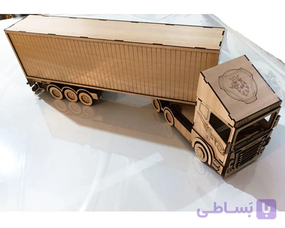کامیون چوبی بزرگ(تریلی) — تصویر 1