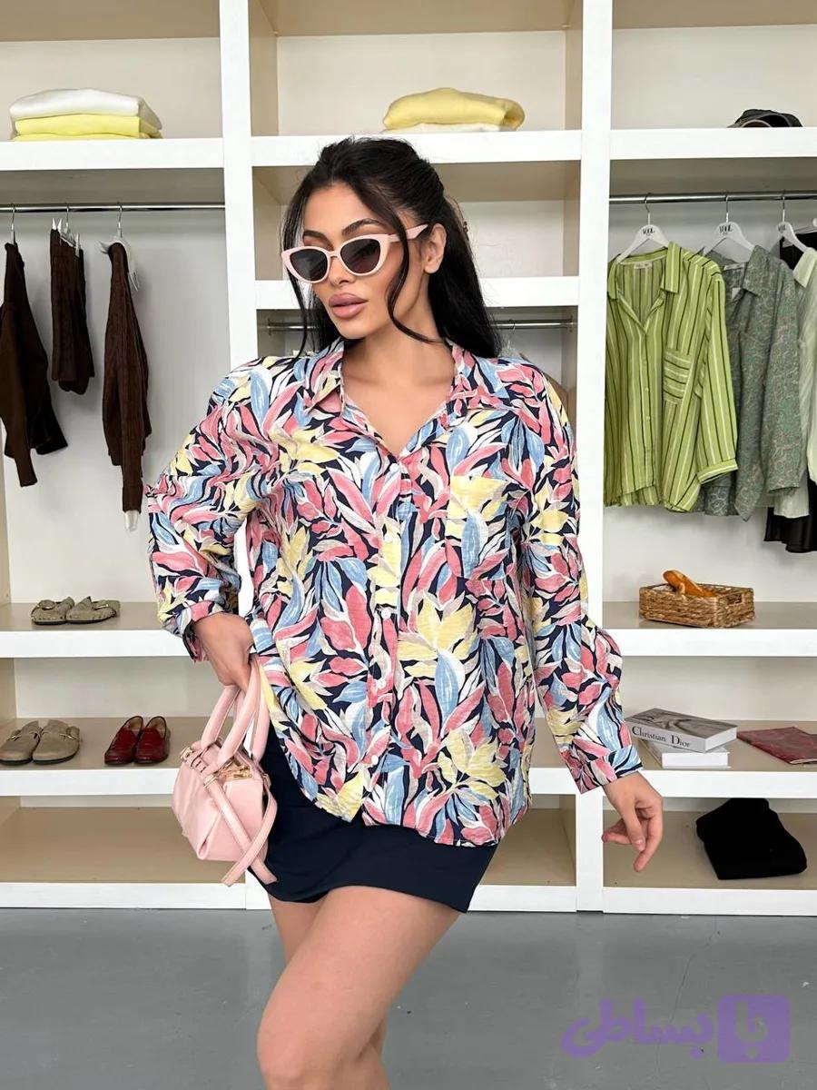 شومیز زنانه ترک (کد GO12F)