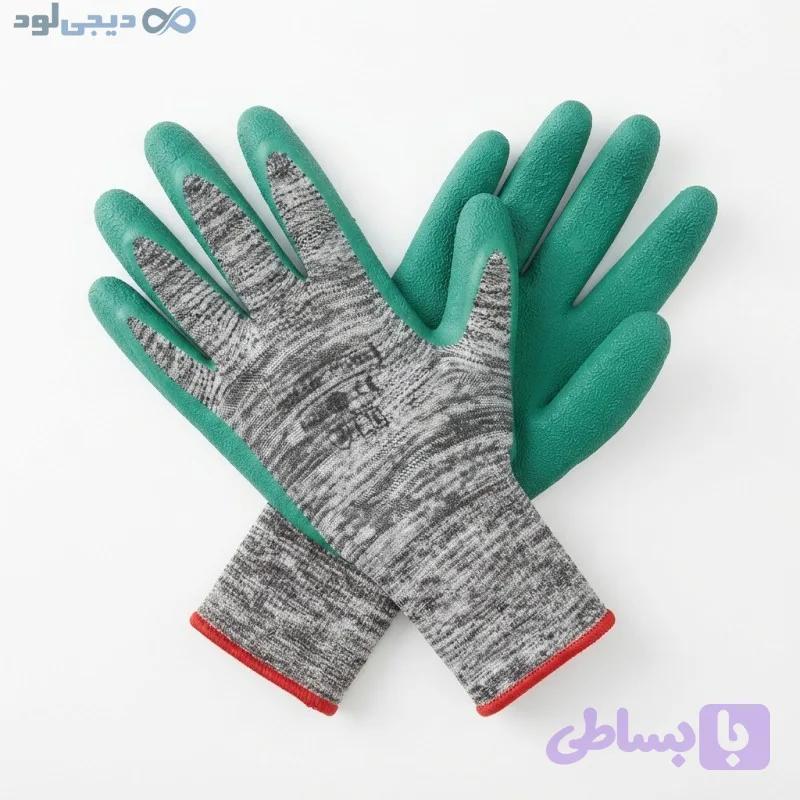 دستکش ایمنی لاتکس گیلان سری 1 — تصویر 1