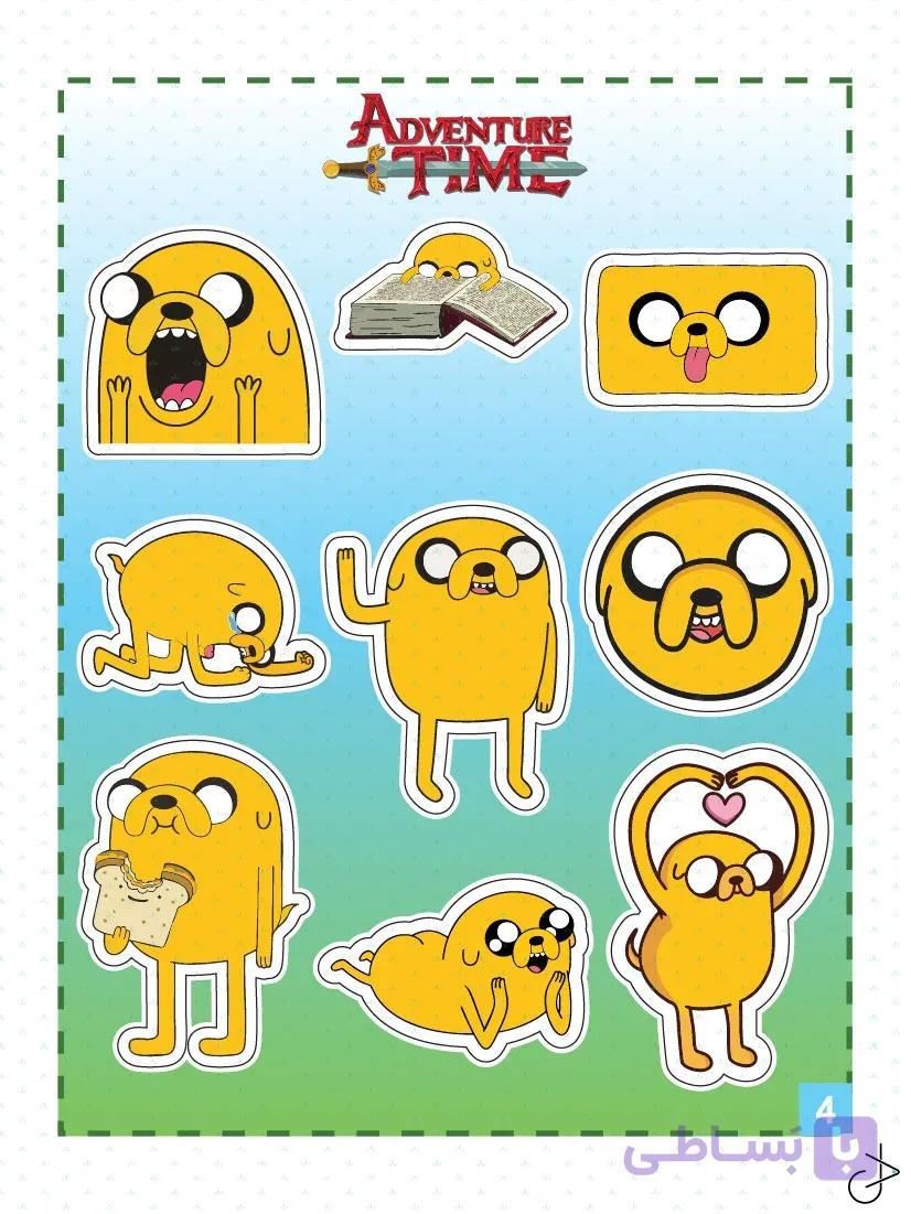 استیکر پک Adventure Time شماره 4 — تصویر 1