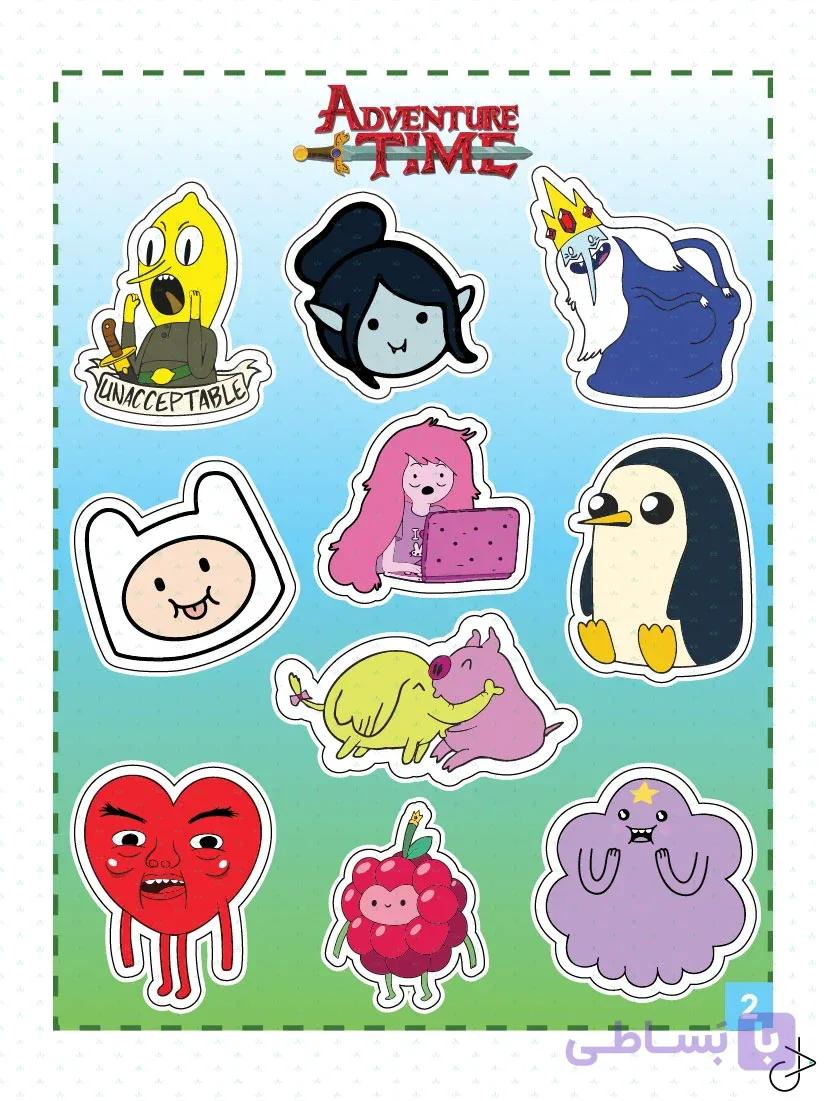 استیکر پک Adventure Time شماره 2 — تصویر 1