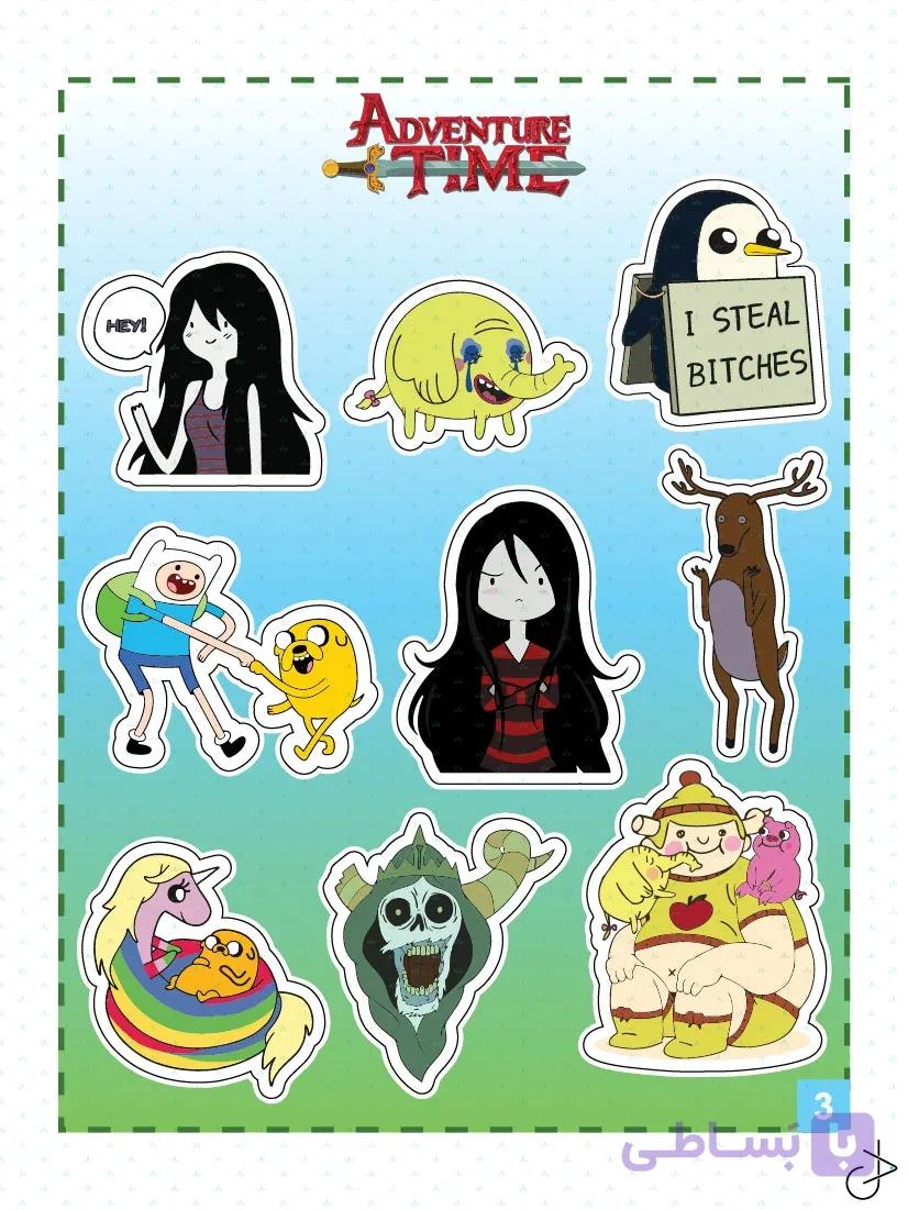 استیکر پک Adventure Time شماره 3 — تصویر 1