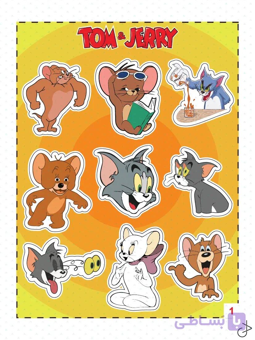 استیکر پک Tom and Jerry شماره 2 — تصویر 1