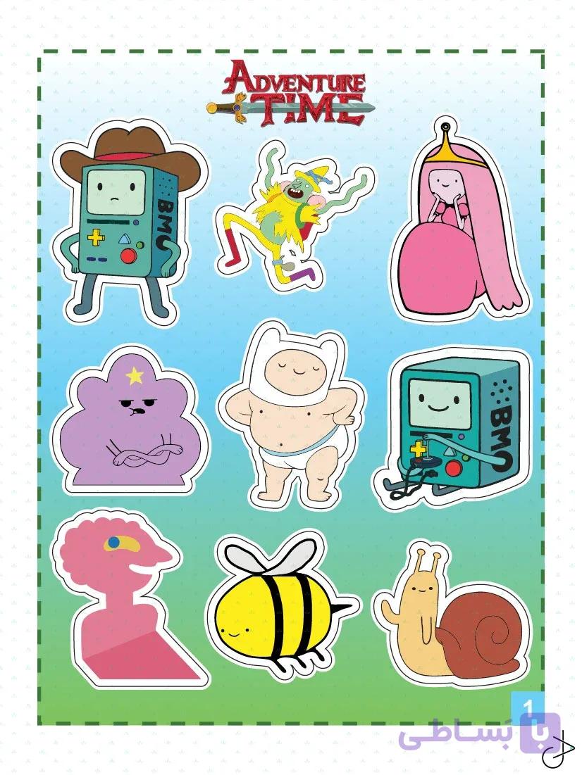 استیکر پک Adventure Time شماره ۱ — تصویر 1