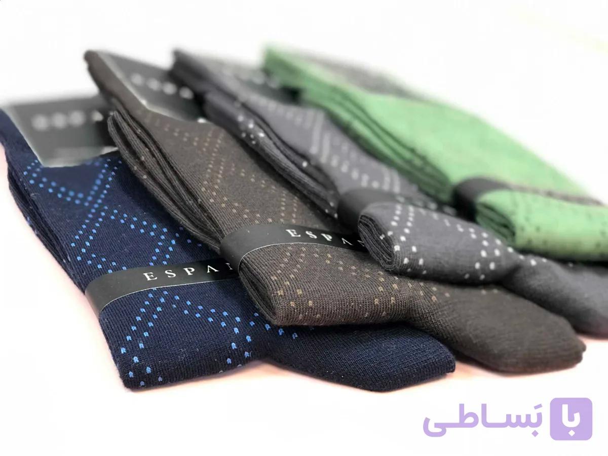 جوراب مردانه ساق دار آنتی باکتریال