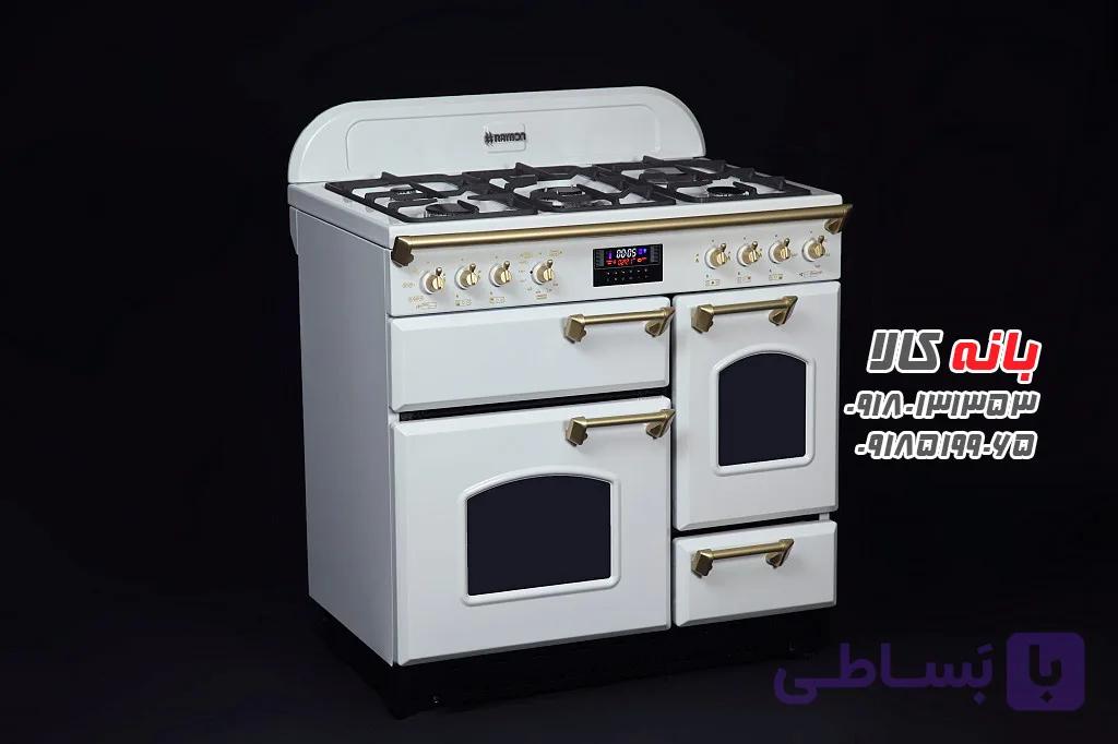 اجاق گاز فر دار رایبون ایتالیایی مدل MA22F5F — تصویر 1