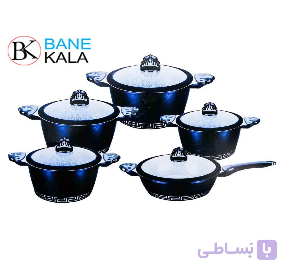 سرویس قابلمه ۱۱ پارچه گرانیتی مدل پرشیا PR 4410