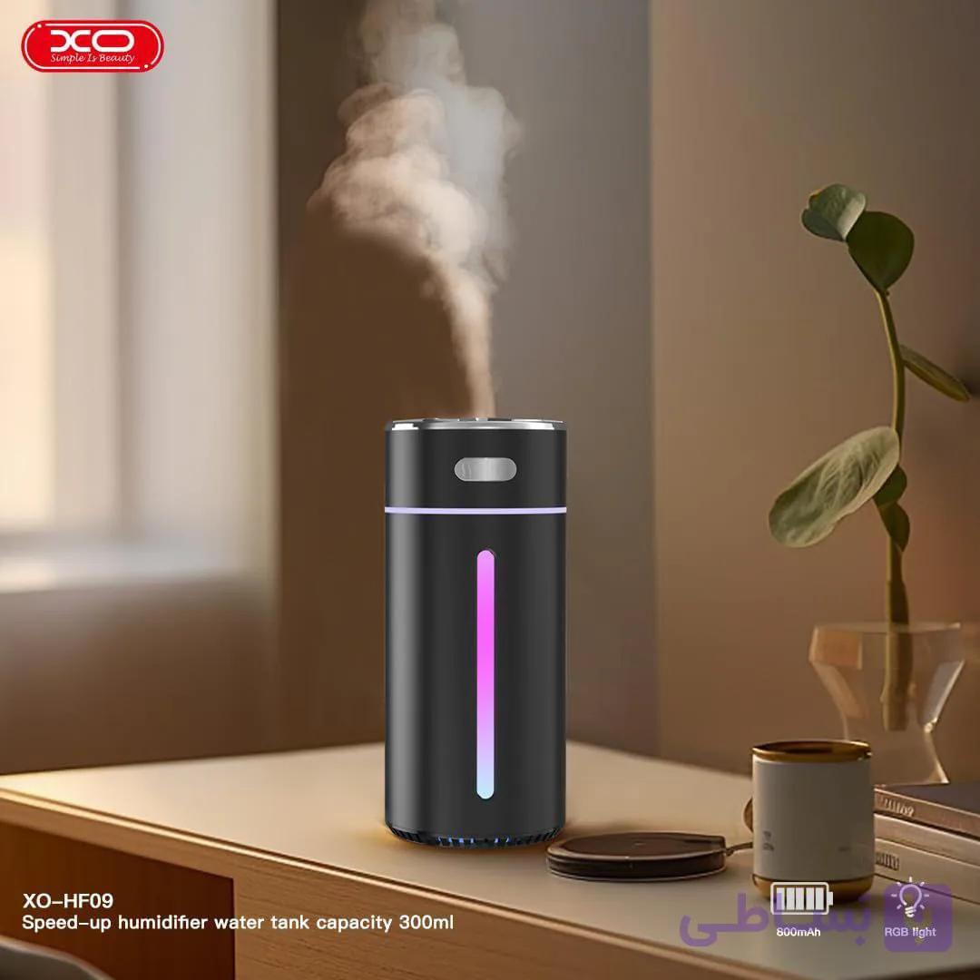 بخورساز و خوشبوکننده هوا XO HF09 طراحی لوکس با نور RGB