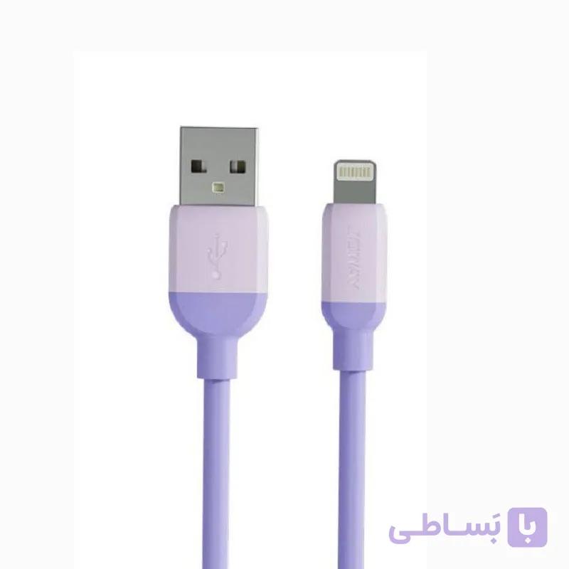 کابل تبدیل USB به لایتنینیگ جووی مدل LI-192 طول یک متر