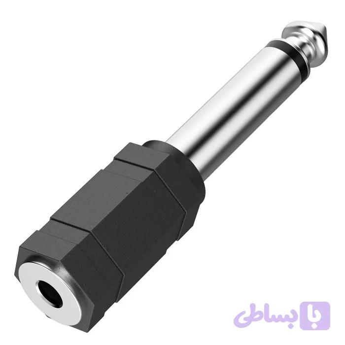 مبدل هدفون مدل 3.5mm to 6.35mm TRS Plug — تصویر 1