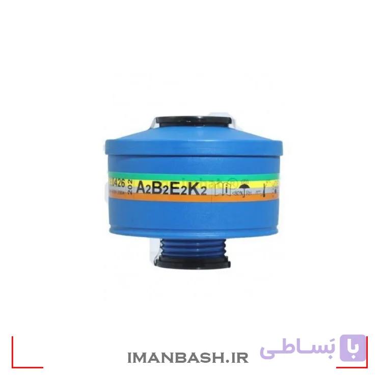 فیلتر شیمیائی چهار حالته A2B2E2K2 برای ماسک های تمام صورت