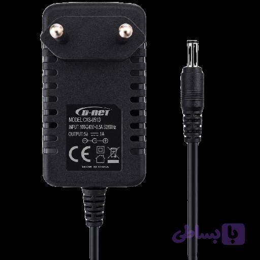 آداپتور مودم 5 ولت 1 آمپر دی نت فیش ریز مدل D-NET DT-32 | آداپتور سوئیچینگ