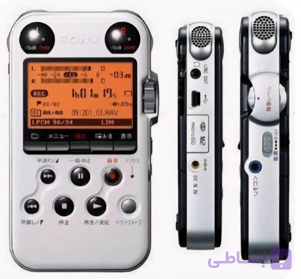 ضبط صدا رکوردر سونی PCM-M10