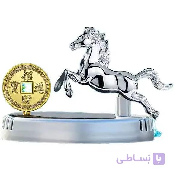 خوشبو کننده خورشیدی خودرو طرح اسب و سکه