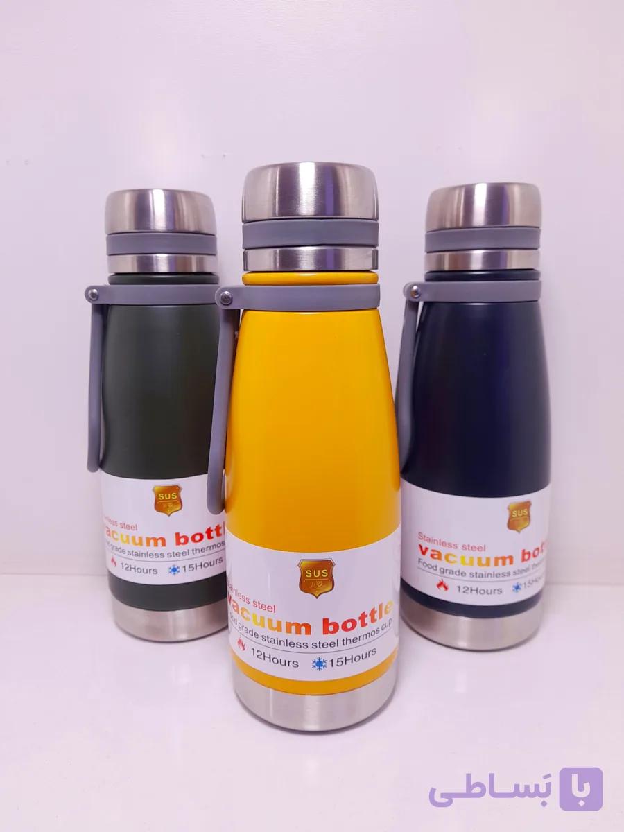 فلاسک استیل دوجداره vacuum bottle ۵۲۰ میل Simple – نگهدارنده دما تا ۱۰ ساعت
