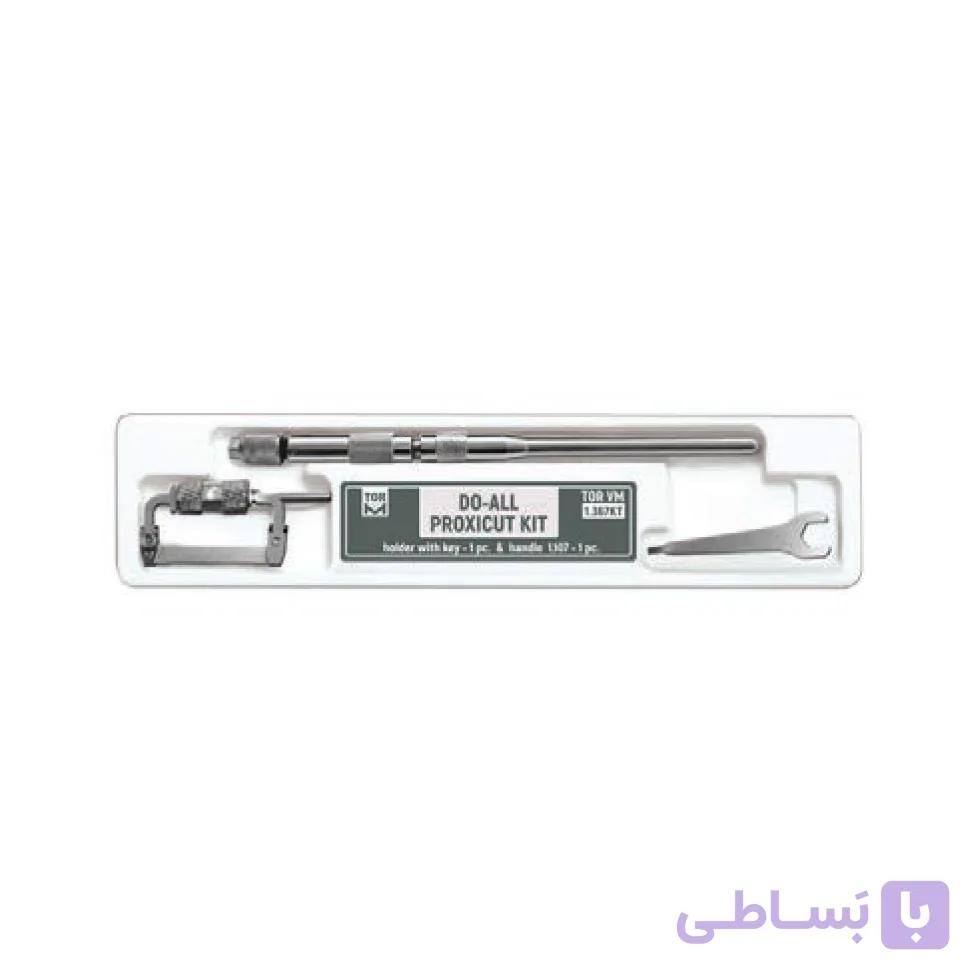 کیت دسته و هولدر اره و سوهان بین دندانی TorVM