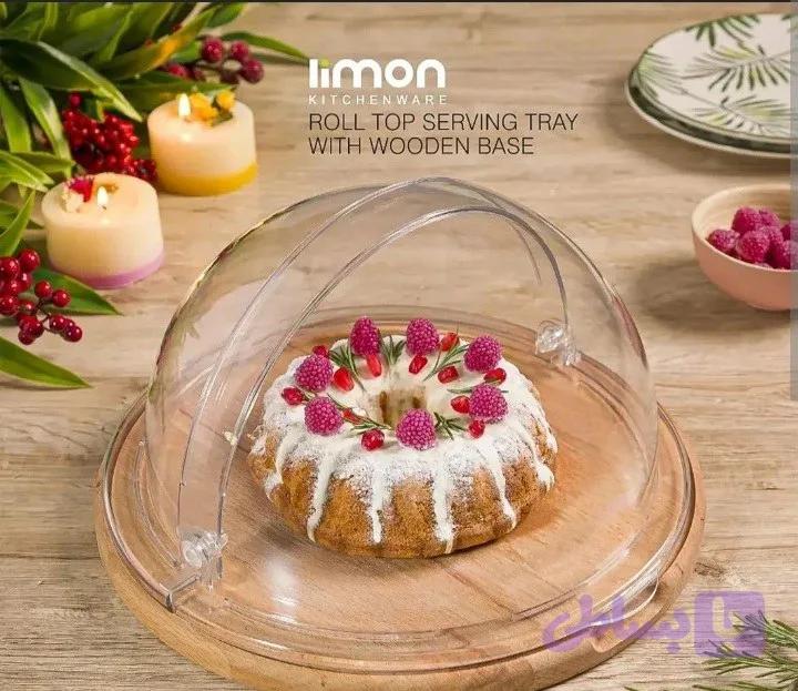 کاپ کیک پایه چوبی لیمون