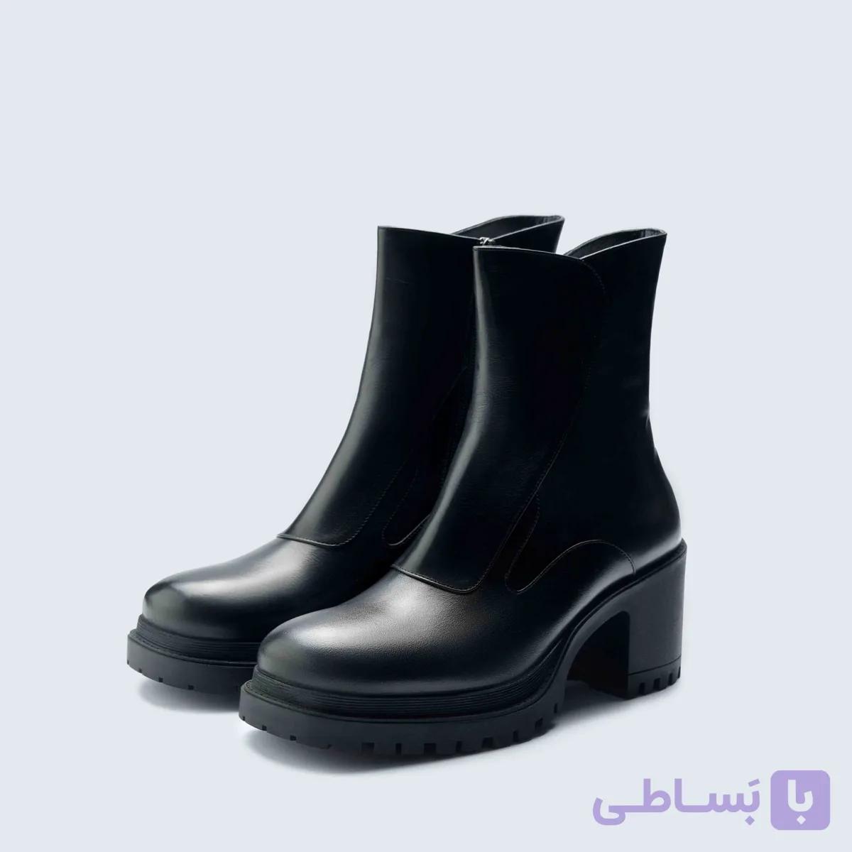 نیم‌بوت چرم باوان ژاوا — تصویر 1
