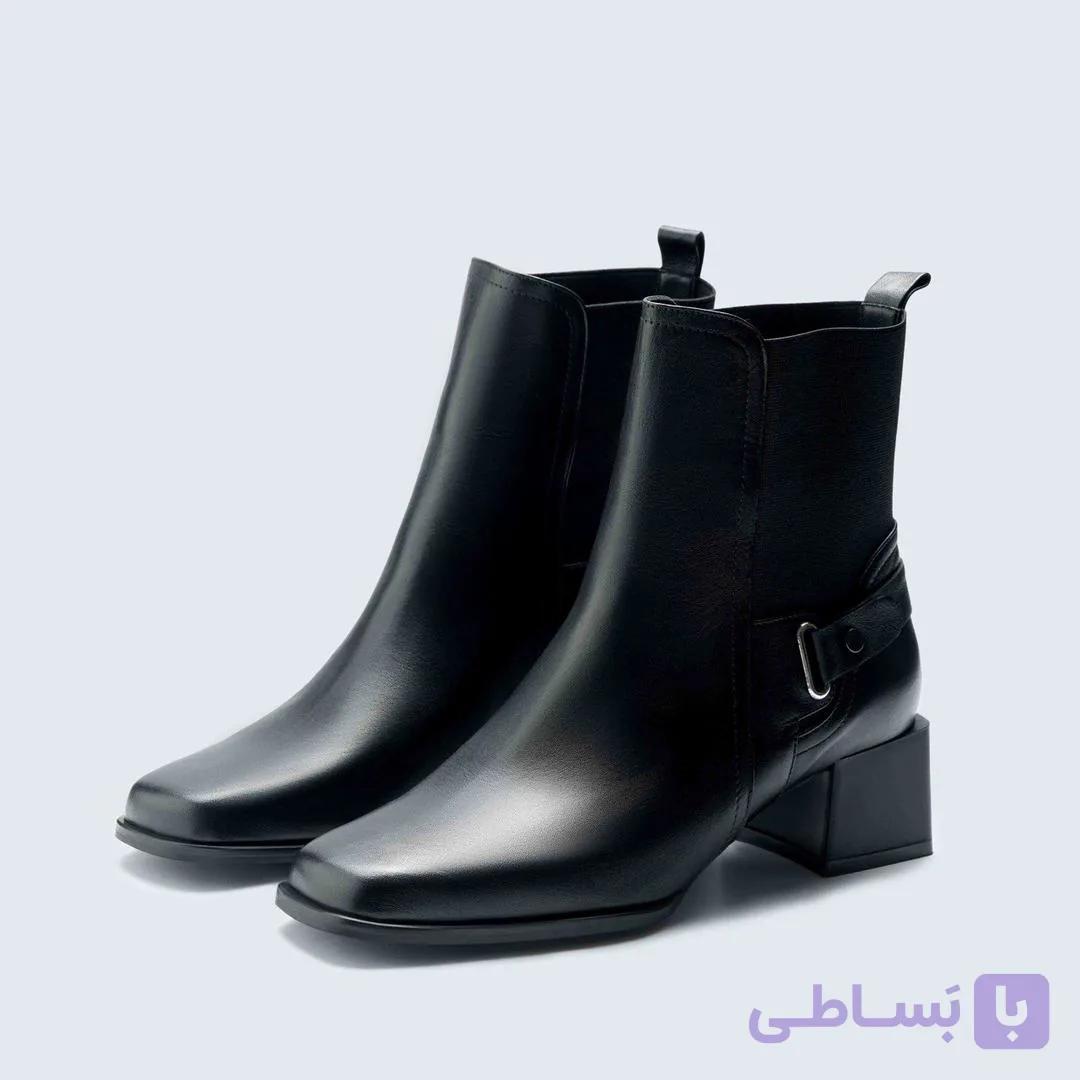نیم‌بوت  چرم لاوین ژاوا — تصویر 1