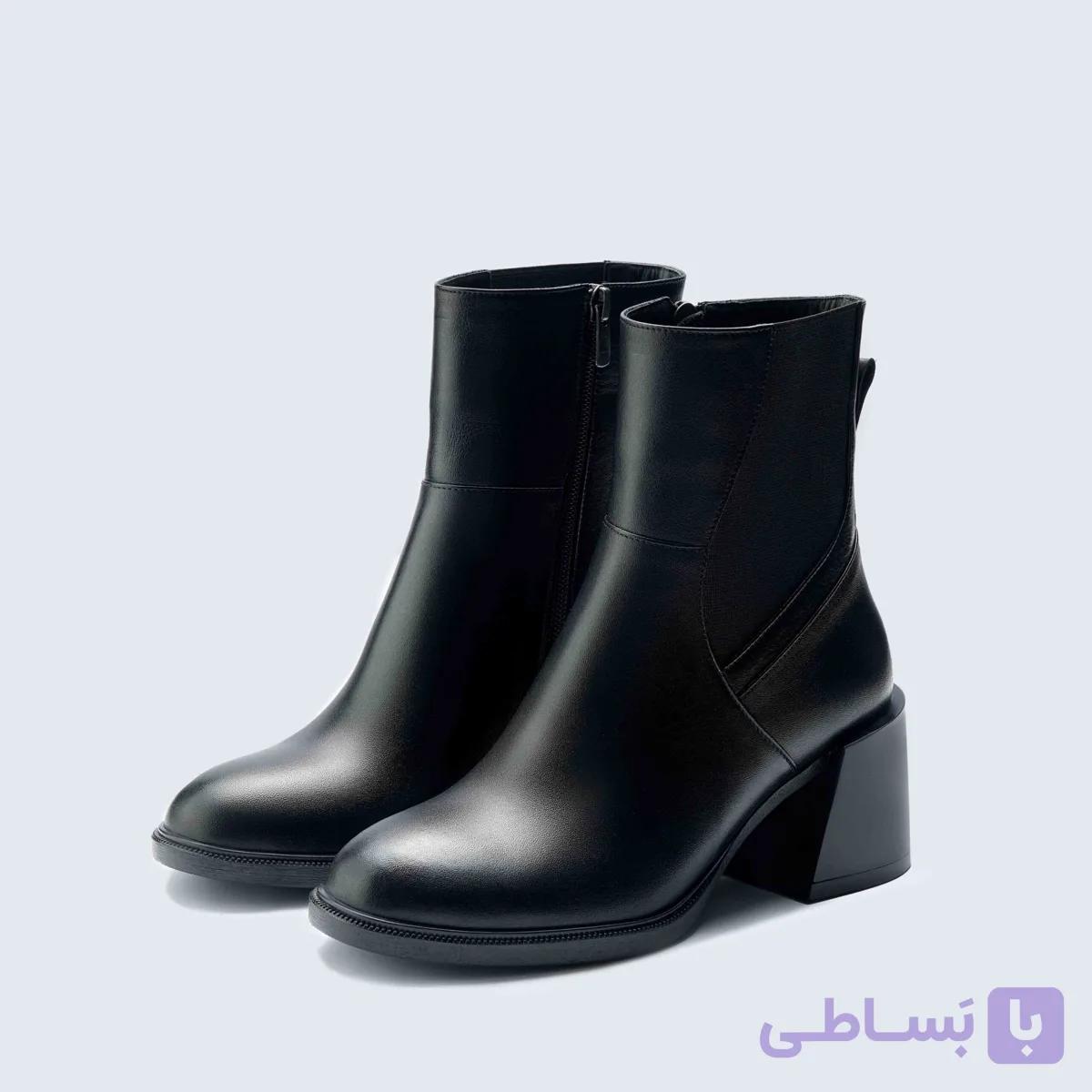 نیم‌بوت  چرم بژنا ژاوا — تصویر 1