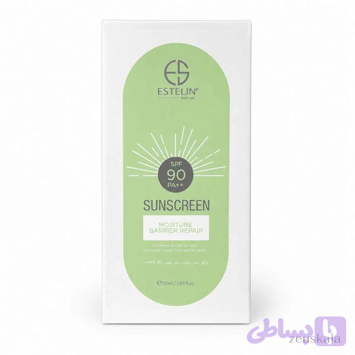 ضد آفتاب Estelin Moisture Barrier Repair SPF 90 PA — تصویر 1