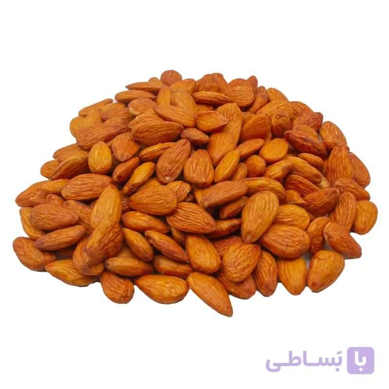 مغز بادام درختی شور نمک دریا درشت — تصویر 1