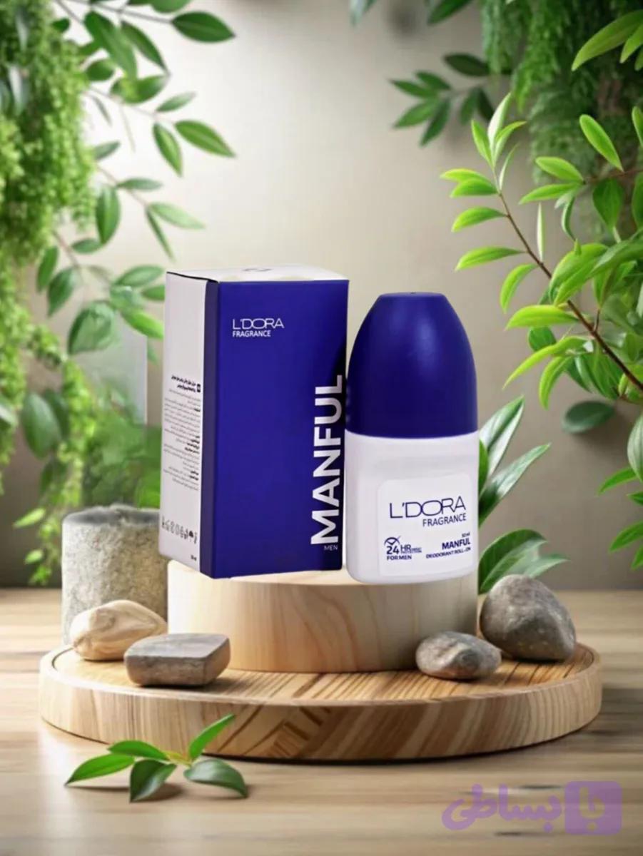 دئودورانت رولی مردانه مدل MANFUL لدورا فرگرنس 50 میلی‌لیتر