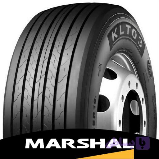 لاستیک مارشال 385/55R22.5 مدل KLT03 گل فرمان