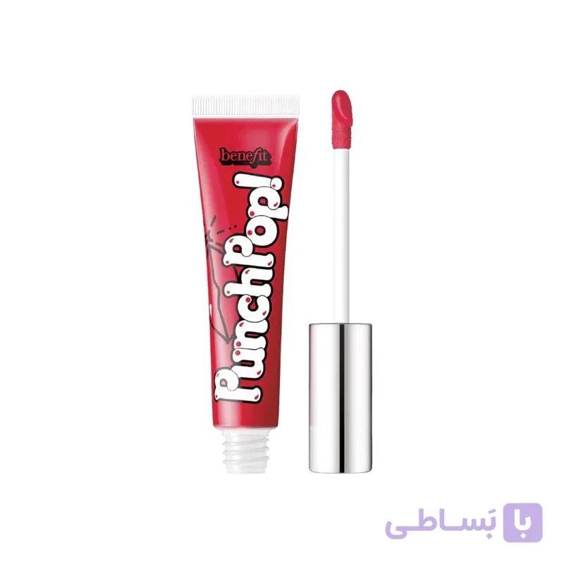 لیپ گلاس بنفیت پانچ پاپ رنگ Strawberry | درخشش براق و لطافت ماندگار لب‌ها