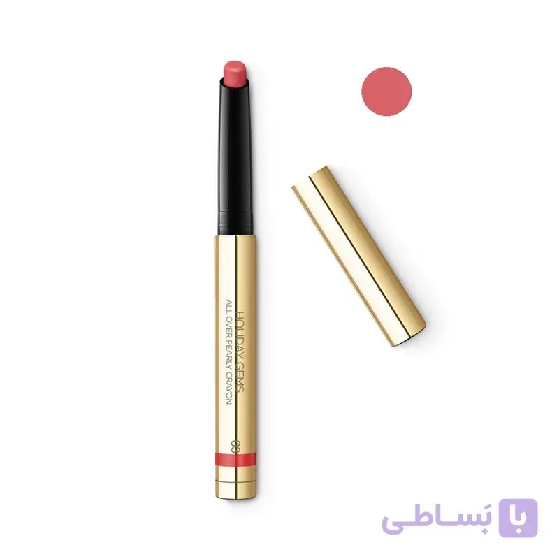 رژ لب چندمنظوره براق کیکو هالیدی جمز 03 | KIKO Holiday Gems Pearly Crayon