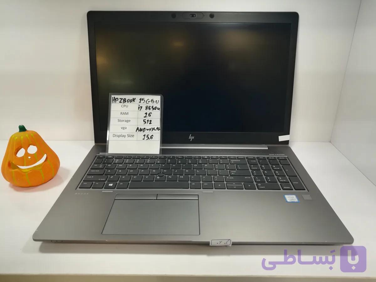 لپ تاپ اچ‌ پی ZBook 15 G6u – Core i7، رم 16GB، SSD 512GB، AMD Radeon Pro WX3100، 15.6 اینچ