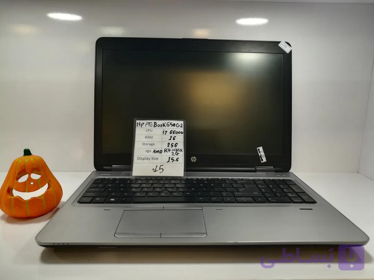 لپ تاپ اچ‌ پی ProBook 650 G2 – Core i7، رم 16GB، SSD 256GB، گرافیک AMD R7، صفحه 15.6 اینچ