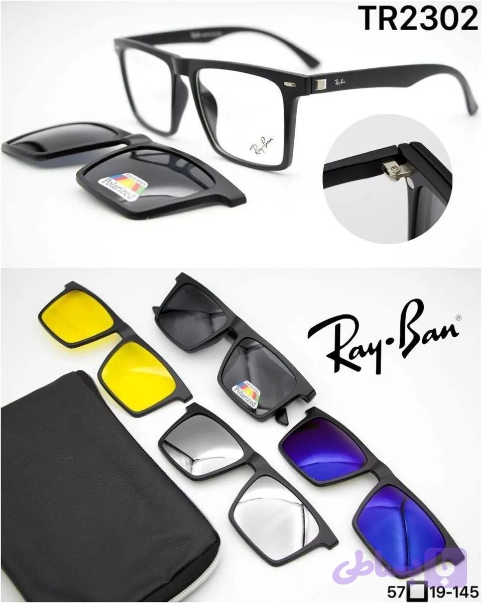 عینک طبی کاور دار برند Ray Ban کد TR2302