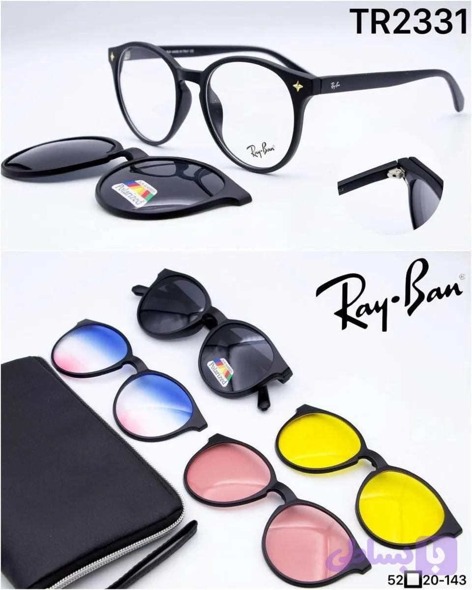 عینک طبی کاور دار برند Ray Ban کد TR2331