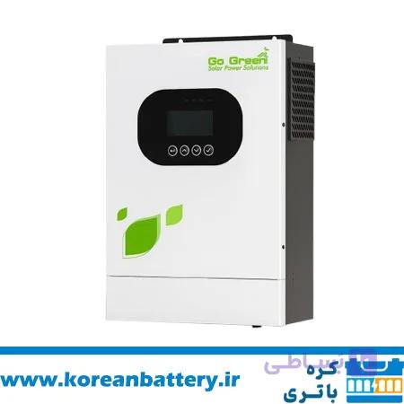 اینورتر هیبریدی 2 کیلو وات 12 ولت 40 آمپر برند go Green
